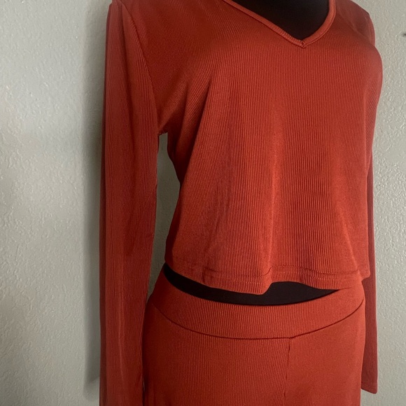 Rust Red Two-Piece Set - Picture 4 of 5
